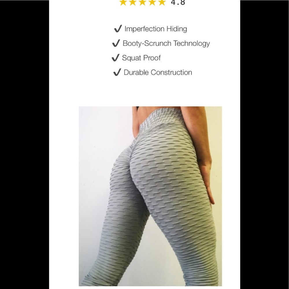 Zero flaws Booty scrunch leggings